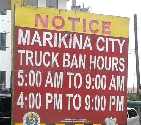 marikina truck ban 2024 update today|News 2024 .